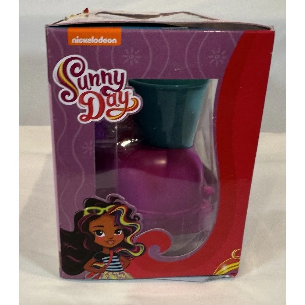 Nickelodeon NIB Sunny Day Stylin' Smile Set Toothbursh Holder & Rinse Cup